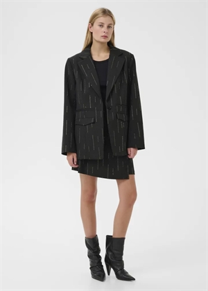 Adira blazer Dark Grey Melange Gestuz 